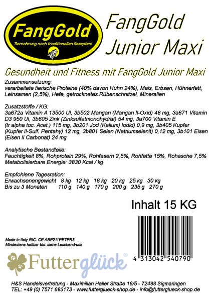 FangGold Junior Maxi 15kg