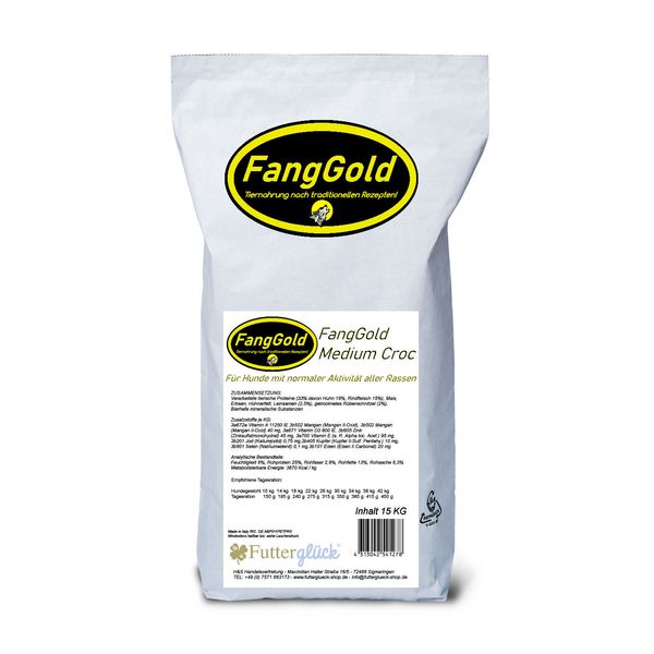 FangGold Medium Croc 15kg