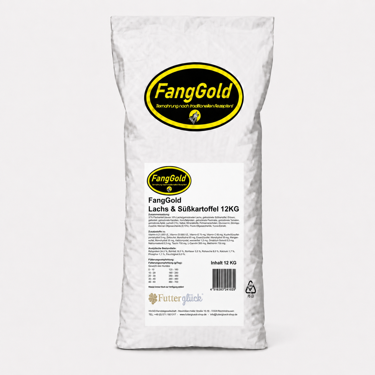 FangGold Salmon and Sweet Potato 12kg