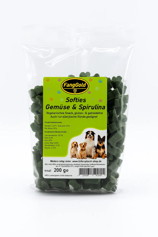 FangGold Softies Vegetables & Spirulina 200 gr