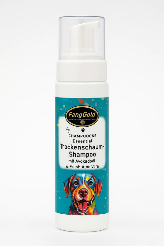 FangGold by Champoogne Dry-Shampoo Mousse with Avocado oil & Fresh Aloe Vera 200ml